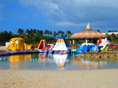 new design cheap inflatable water park