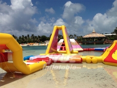 new design cheap inflatable water park