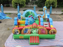 Giant inflatable playground inflatable castle fun city