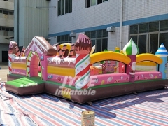 Giant inflatable playground inflatable castle fun city