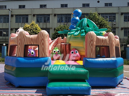 Outdoor-aufblasbare Spaß Stadt Riesen aufblasbare Spielplätze