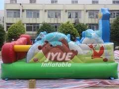 Giant inflatable playground inflatable castle fun city