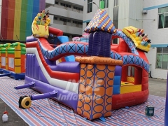 Giant inflatable playground inflatable castle fun city