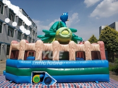 Outdoor-aufblasbare Spaß Stadt Riesen aufblasbare Spielplätze
