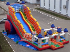 0.55mm PVC PLATO riesiger interessanter aufblasbarer Vergnügungsaquapark / Spaßstadt für Kinder