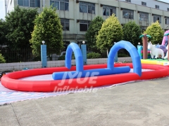 Giant Inflatable sport games,inflatable running track aufblasbare sport - spiele, aufblasbare laufbahn
