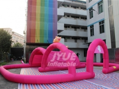 Giant Inflatable sport games,inflatable running track aufblasbare sport - spiele, aufblasbare laufbahn