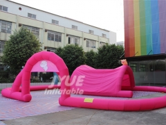 Giant Inflatable sport games,inflatable running track aufblasbare sport - spiele, aufblasbare laufbahn