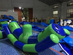 Outdoor water game inflatable seesaw