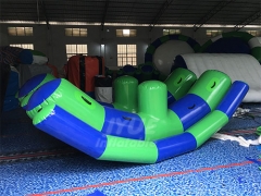 Outdoor water game inflatable seesaw