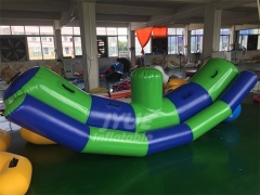 Water park equipment plastic inflatable water seesaw