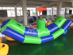 Water park equipment plastic inflatable water seesaw