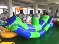 Water park equipment plastic inflatable water seesaw