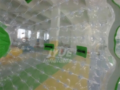 Super quality inflatable colorful grass zorb ball