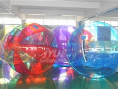 Clear transparent inflatable water walking ball