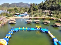 BEST quality inflatable floating water park aqua park