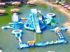 BEST quality inflatable floating water park aqua park