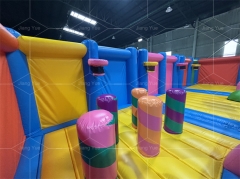 Giant Inflatable Castle Park Outdoor Inflatable Amusement Park Inflatable Fun City for Theme Park
