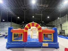 Fun World Outdoor Inflatable Play Park for Kids PVC Tarpaulin Funcity Bouncy House