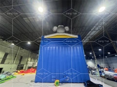 Factory Custom Commercial Outdoor Tiger Inflatable Bouncer Dry Slide