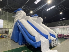 Cheap Price Commercial Waterslide Dolphin Inflatable Water Slide for Inground Pool