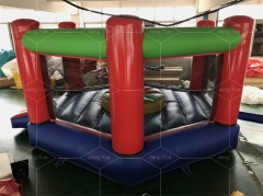 PVC Inflatable Fighting Stick Game Carnival Games Gladiator Bounce Trampoline Play Court Jousting Arena for Sports