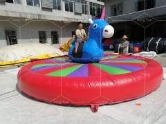 Carnival Amusement Mechanical Bull Ride Rodeo Inflatable Mechanical unicorn Bull Ride