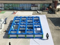 Team Building Inflatable Games Labyrinth Outdoor Sport Large Inflatable Arena Maze for Sale