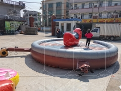 Hot Sale Inflatable Mechanical Bull Ride Machine Kids