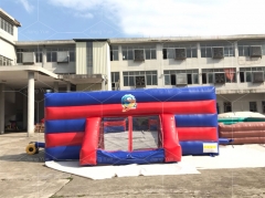 Jiang Yue Inflatable Football Shoot Games Inflatable Human Foosball Table Football Field Game