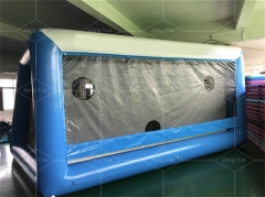 0.55mm PVC Tarpaulin Inflatable Soccer Goal Set for Football Kick Shooting Game & Penalty Shootout