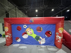 Hot Sale Inflatable Football goal Practice Soccer Goal Set for Kids Children