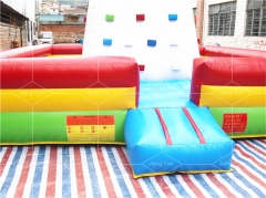 Outdoor Inflatable Sport Game Inflatable Rock Climbing Wall Adults Kids