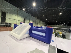 Customized Portable Inflatable Human Foosball Field Inflate Soccer Field Court