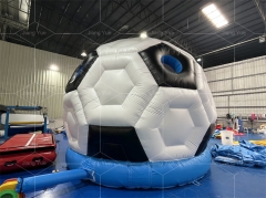 Soccer Shape Jumping Castle Kids Party Commercial Grade Inflatable Bouncer Football Bouncy Castle Jumper
