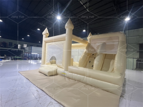 Inflatable Bounce Combo Bounce Castle Commercial Inflatable White Bounce