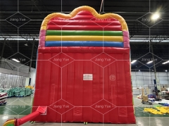 Commercial Rental PVC Mickey Mouse Inflatable Slide Bounce House Slide for Kids