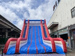 Commercial Colorful Theme Large Inflatable Slides Outdoor