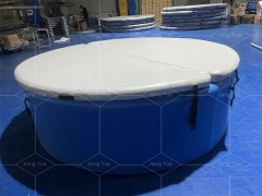 Custom Size Swimming Pool Inflatable Drop Stitch Pool With Stock Tank Pool Cover