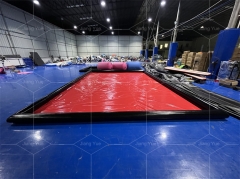 PVC Truck Inflatable Car Clean Pad Portable Inflatable Car Wash Containment Mat
