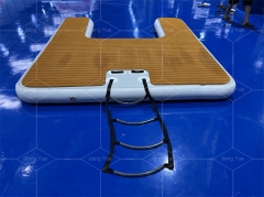 Inflatable Jet Ski Dock for Boats
