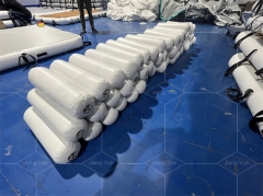 Custom Pvc Inflatable Buoys Ship Sailboat Yacht Boat Air Fendes Inflatable Pvc Dock Bumper