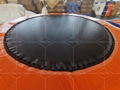 Customized Outdoor Water Sea Inflatable Trampoline Water Park Leisure Inflatable Floating Bouncer for Sale