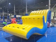 Inflatable Floating Water Park Toys Outdoor Water Play Equipment Inflatable Seesaw Slide