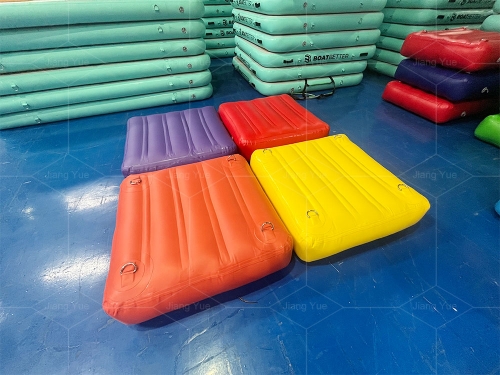 Wholesale Inflatable Runway Wiggle Bridge Pool Toys Inflatable Water Sports Floating Bridge Floating Water Mat for Water Park