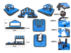 Portable Inflatable Pool Bar
