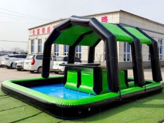 Outdoor Inflatable Pool bar Tent for Party Event Water Sports Game