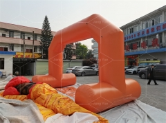 Top Quality Sealed Inflatable Gate/Finish Line/Start Line With Hanging Banner