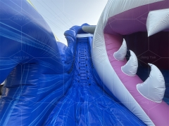 Giant Gone Fishing Shark Slide Inflatable