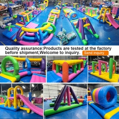 In Stock Commercial Large Aqua PVC Inflatable Floating Water Park with Factory Price